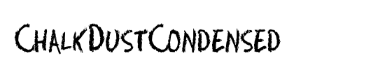 ChalkDustCondensed