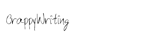 CrappyWriting