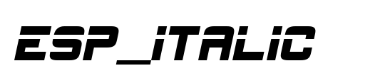 ESP_Italic