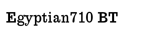 Egyptian710 BT