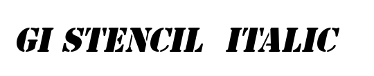 GI Stencil