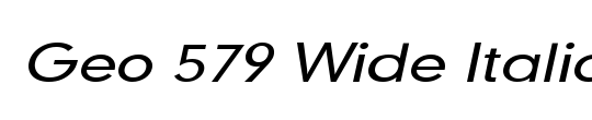 Geo 579 Wide