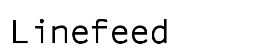 Linefeed