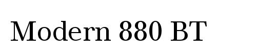 Modern880 BT
