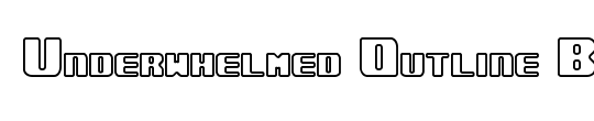 Underwhelmed Outline BRK