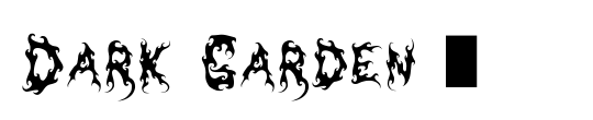 Dark Garden (