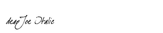 dearJoe