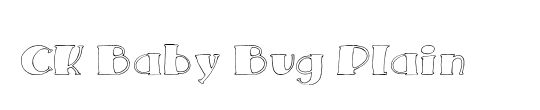 CK Baby Bug Plain