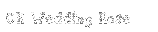 CK Wedding Rose