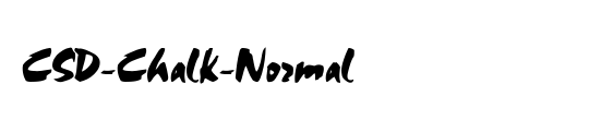 CSD-Chalk-Normal