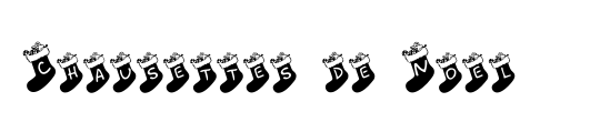 Chausettes de Noel