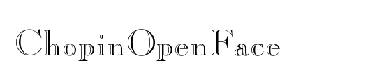 ChopinOpenFace