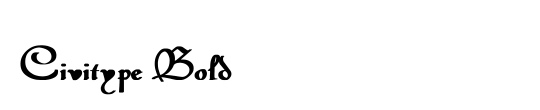 Civitype Bold