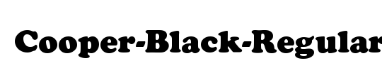 Cooper-Black