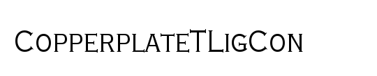 CopperplateTLigCon