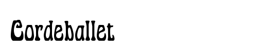 Cordeballet