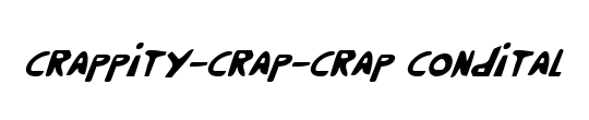 Crappity-Crap-Crap CondItal