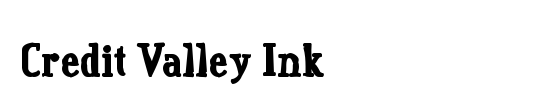 Credit Valley Ink