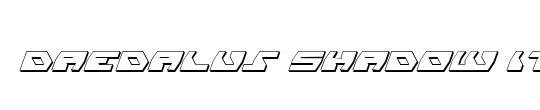Daedalus Shadow Italic