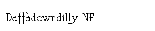 Daffadowndilly NF