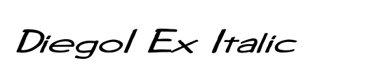 Diego1 Ex Italic