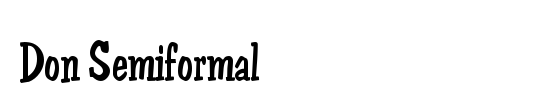 Don Semiformal