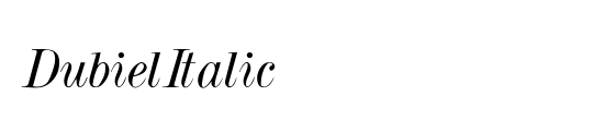 DubielItalic