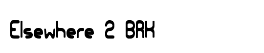 Elsewhere 2 BRK