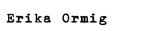 Erika Ormig