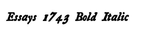 Essays1743
