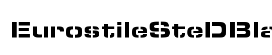 EurostileSteDBlaExt