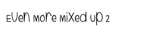 Even More Mixed Up 2