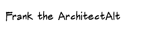Frank the ArchitectAlt