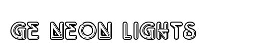 GE Neon Lights