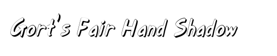 Gort's Fair Hand Shadow
