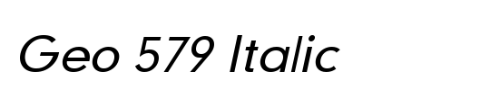 Geo 579