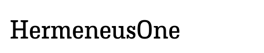HermeneusOne