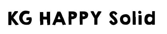 KG HAPPY Solid