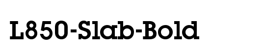 L850-Slab