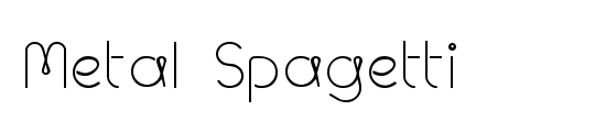 Metal Spagetti