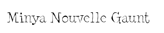 Minya Nouvelle Gaunt