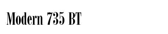 Modern735 BT