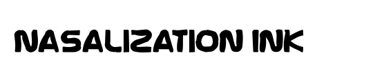 Nasalization Ink