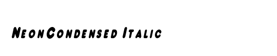 NeonCondensed