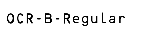 OCR-B