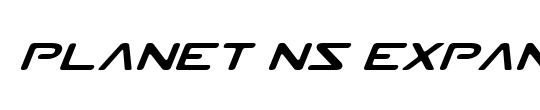 Planet NS Expanded Italic