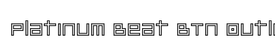 Platinum Beat BTN Outline