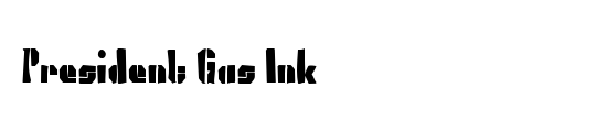 President Gas Ink