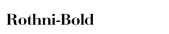 Rothni-Bold