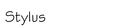 Stylus ITC Regular